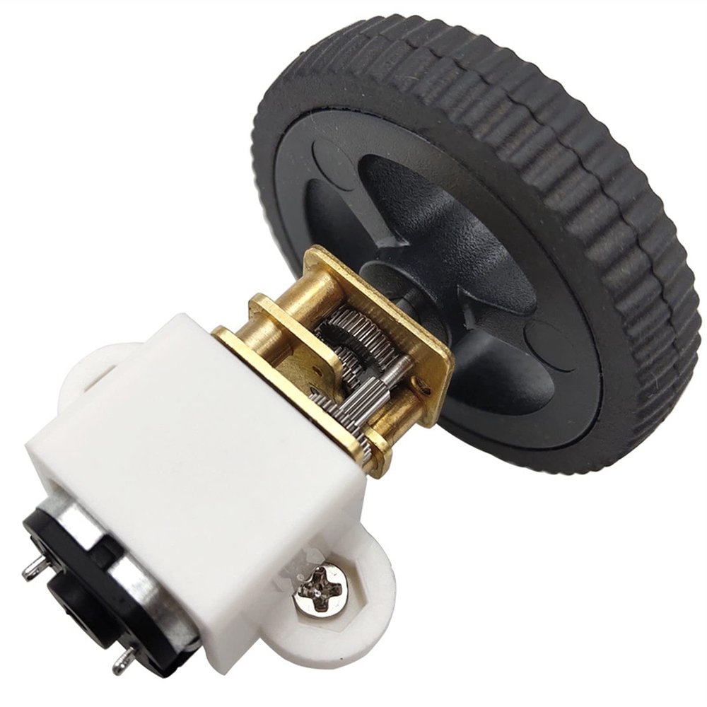 Rotating Electric N20 Mini Micro Metal Geared Electronic Starter, 15RPM-500RPM DC 3V/6V/12V, N20 Electronic Starter with Toy Wheel Reversible for DIY Robot Toy Car Electronic Starter Hobby Upgrade (S