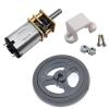 Rotating Electric N20 Mini Micro Metal Geared Electronic Starter, 15RPM-500RPM DC 3V/6V/12V, N20 Electronic Starter with Toy Wheel Reversible for DIY Robot Toy Car Electronic Starter Hobby Upgrade (S view 4