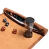 Die Hard Dice Dual Scroll of Rolling - Dice and Game Mat with Magnetic Clasps, 2 Storage Compartments & 3 Removable Containers - For Dice, Miniatures, & Accessories for DnD, other TTRPGs and Cosplay view 2