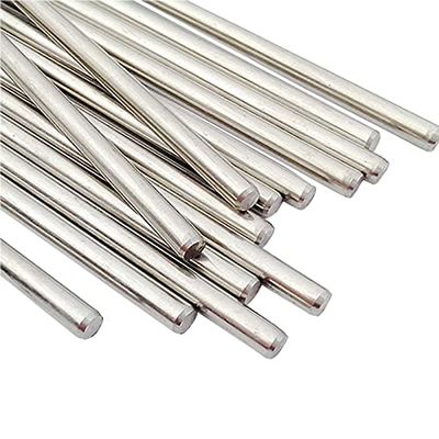5PCS Metal Shafts Bar, 3mm Stainless Steel Model Shaft, Length 50-300mm Gear Drive Short Axle Wheel Shaft (Color : 150mm, Size : 3mm)