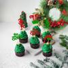 24Pcs Christmas Elf Cupcake Toppers Glitter I'm Back Santa Hat Cupcake Picks Xmas Elf Legs Cake Decorations for Merry Christmas New Year Holiday Baby Shower Birthday Party Supplies view 4