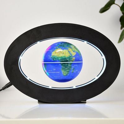 VGAzer O-Shape Magnetic Levitation Globe-World Globe Floating Lamp with LED lights for Kids Birthday Gifts