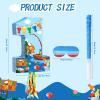 Aoriher Gone Fishing Piata Ofishally One Birthday Game Set Summer Fishman Piata Little Fisherman 1st Decoration with Bat Stick for Girl Boy Birthday Gone Fishing Theme Party Supplies Game Decoration view 3