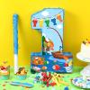Aoriher Gone Fishing Piata Ofishally One Birthday Game Set Summer Fishman Piata Little Fisherman 1st Decoration with Bat Stick for Girl Boy Birthday Gone Fishing Theme Party Supplies Game Decoration view 4
