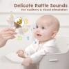 6 Pieces - Teething Toys for 0-6 Months, Rattle Newborn Toys With Bells, Grab Shaker, Teethers 0-3-6-12 Months, Baby Rattles 0-3 Months Gifts for Boys & Girls view 2