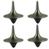 4 Pcs Accurate Spinning Top,Portable Precision Metal Premium Exquisite Perfect Balance Desktop Gyro Toys Vintage Totem Zinc Alloy Toy Spinning Top Desk EDC Little Fidget Toy Spinning Tops view 1
