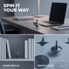 4 Pcs Accurate Spinning Top,Portable Precision Metal Premium Exquisite Perfect Balance Desktop Gyro Toys Vintage Totem Zinc Alloy Toy Spinning Top Desk EDC Little Fidget Toy Spinning Tops view 4
