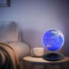 Bacacoo Magnetic Levitation Globe Floating World Map LED Night Light Rotation Globe,6" World Geographic Globes for Home Office Desk Decor Creative Birthday Gifts view 1
