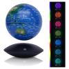 Bacacoo Magnetic Levitation Globe Floating World Map LED Night Light Rotation Globe,6" World Geographic Globes for Home Office Desk Decor Creative Birthday Gifts view 2