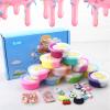 Butter Slime Kit Two-Toned 11 Packed Fidget Toy, Educational Slime Toys, Easter Egg Filling Stuffers,Birthday Gifts Prize Party Favors for Girl Boys Kids 6 7 8 9 10 11 12 view 4