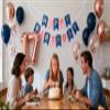 17th Birthday Party Decorations Navy Blue Rose Gold for Girls Boys, Birthday Banner Number 17 Foil Balloons Latex Confetti Balloon for Her Him Daughter Son 17 Years Old Birthday Supplies(17th) view 2
