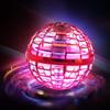 Hoofun Flying Orb Ball Toy 2025, Cosmic Globe Hand Mini Drone Ball with Led Lights, Boomerang Hover Orb, Galactic Flying Spinner, Cool Kids Toys for Boys Age 6 7 8 9 10 11 12 Girls Gifts, Red view 1
