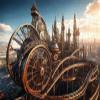 CALVENDO Puzzle Steam Powered Roller Coaster | 1000 Pieces Size 25" x 19" view 3