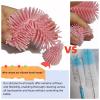 2 Pack Baby Bottle Cleaner Replacement Heads, for Bottle Brush and Nipple Brush, Compatible with Electric Bottle Brush Set, Travel Bottle Brush Set and Silicone Bottle Brushes,Pink view 2