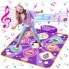 Dance Mat Toys for Kids, Purple Princess Electronic Dance Pad Game with 5 Gaming Modes, Dance Toys with LED Lights, Built-in Music, Ideas Christmas Birthday Gifts for 5+ Year Old Toddler Girls view 1