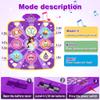 Dance Mat Toys for Kids, Purple Princess Electronic Dance Pad Game with 5 Gaming Modes, Dance Toys with LED Lights, Built-in Music, Ideas Christmas Birthday Gifts for 5+ Year Old Toddler Girls view 2