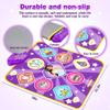 Dance Mat Toys for Kids, Purple Princess Electronic Dance Pad Game with 5 Gaming Modes, Dance Toys with LED Lights, Built-in Music, Ideas Christmas Birthday Gifts for 5+ Year Old Toddler Girls view 4