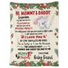 46Custom Personalized Blanket for New Parents from New Born New Parents Gifts I've Only been with You A While Fleece Sherpa Blanket view 1