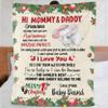46Custom Personalized Blanket for New Parents from New Born New Parents Gifts I've Only been with You A While Fleece Sherpa Blanket view 2