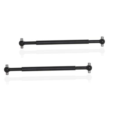 #45 Steel RC Dogbone Drive Shaft for 1/10 Losi Baja Rey 2.0 Upgrades Parts # LOS232081 (Black)