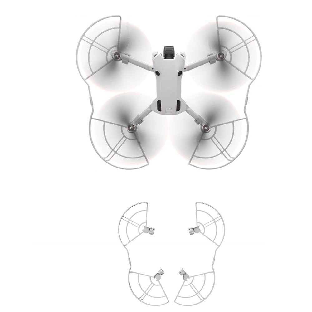 Propeller Guard for DJI Mini 4 Pro Drone Accessories Propellers Protector 360 Propeller Guard Protective Cover Case Quick Release Blade Protectors Anti-Collision Safety Accessories for Mini 4 Pro