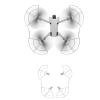 Propeller Guard for DJI Mini 4 Pro Drone Accessories Propellers Protector 360 Propeller Guard Protective Cover Case Quick Release Blade Protectors Anti-Collision Safety Accessories for Mini 4 Pro view 1
