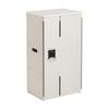 ECR4Kids Play Kitchen Refrigerator, Wooden Playset, White Wash view 1