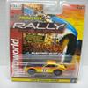 Auto World SC403-2 Rally World Stage 1973 Datsun 240Z HO Scale Electric Slot Car - Yellow, Red, and Black view 1