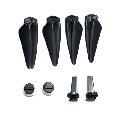 DAYUDDRICAR Drone Propellers, for SJRC F11 / F11 PRO / F11 4K PRO Drone Kit Propeller Blade Landing Skid Landing Gear Spare Part Kit for SJRC F11 / F11 PRO / F11 4K PRO Drone Quadcopter Accessories
