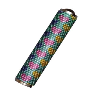 ZEALMAX Glass Classic Tin Kaleidoscope, Handmade Kaleidoscope Classic Nostalgic Toy for Kids Adults, Colored Diamonds