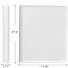 1000+ Pockets Trading Card Binder, 16 Pocket Ringless Side Loading Card Holder Album, Trading Card Album Fit for YuGiOh, MTG, TCG, Game Cards, Sports Cards, Business Cards (White) view 4
