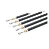 1PCS Universal 4mm Shaft Assembly 304 Stainless Steel Drive Axis Kit 100/150/200/250/300mm with Flange Bearing for RC Boat Parts (Color : 4x250x200mm) view 2
