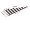 1PCS Universal 4mm Shaft Assembly 304 Stainless Steel Drive Axis Kit 100/150/200/250/300mm with Flange Bearing for RC Boat Parts (Color : 4x250x200mm) view 3