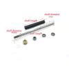 1PCS Universal 4mm Shaft Assembly 304 Stainless Steel Drive Axis Kit 100/150/200/250/300mm with Flange Bearing for RC Boat Parts (Color : 4x250x200mm) view 4