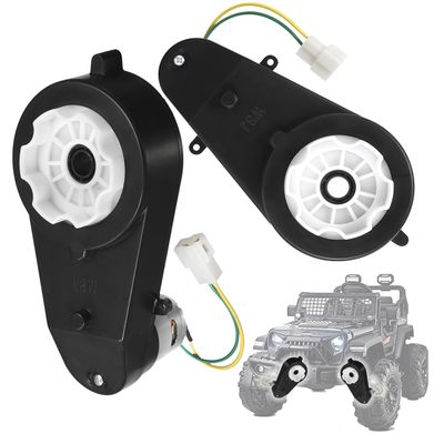 24V Kids Ride On Car Gearbox 24V 30000RPM Motor 2Pcs Electric Motor Gearbox Motorcycles High Speed RS555 Drive Engine Match Kids Ride On Toys Car Motors