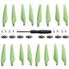 16 Pcs Propeller/Fit for Hubsan Zino PRO Zino 2 H117S Aerial Four-axis Aircraft Accessories Remote Drone CW CCW (Color : Green) view 1