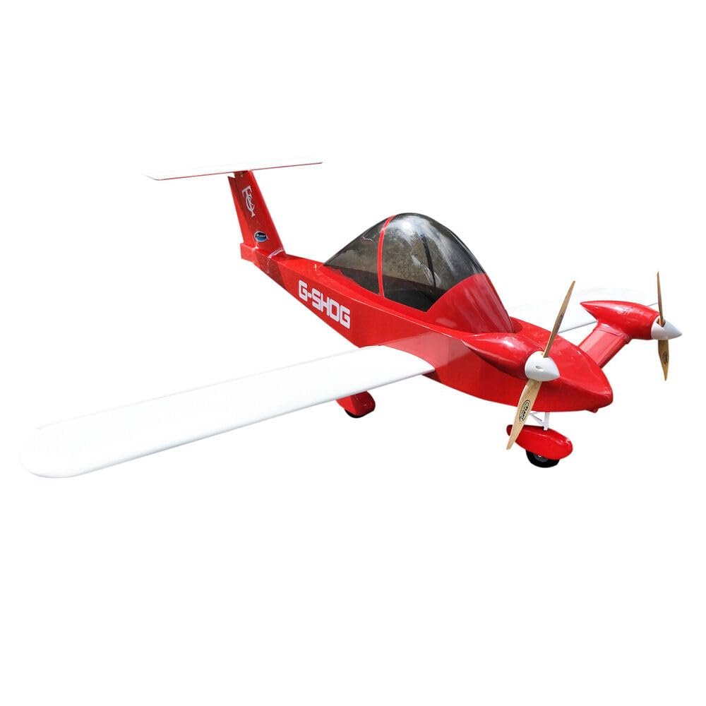 PurAr CRI-CRI 70"/ 1778 mm 6CH Radio Controlled ARF Red Electric Scale R/C Airplane Model