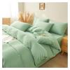 ADovz Simple Style Duvet Cover Comforter Cover Home Bed Covers Single Size Bed Linen,Bed Sheets view 1