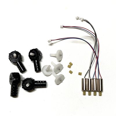 CRUMPS E88 S89 P5-Pro Rc Drone Accessories Engines Shell Motor Case Gears Spare Parts Kit (Color : Motor Base kit)