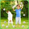 Shappy 60 Pcs Mini Volleyball Stress Balls Foam Sports Balls Squeeze Anxiety with Emotion 1.57 Inch Volleyball Toys with Drawstring Bag for Children Stress Relief Party Favor Games Toys view 4
