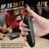 Digital Energy Wireless Handheld Game Buzzer System - Console Displays First Buzz-in - Great for Jeopardy, Family Feud, Trivia and Buzzer Games - 4 Joystick Buzzers view 3
