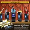 Teacher's Choice 4 Player Wireless Handheld Game Buzzer System - Displays First Buzz-in - Great for Jeopardy, Family Feud, Trivia and Buzzer Games - Console with 4 Joystick Buzzers, 4 Unique Sounds view 3