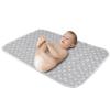 Baby Diaper Changing Pad, 21 5/8" x 31.5" Waterproof Changing Pad Liners - Reusable Soft and Absorbent Portable Changing Mat(Arrows1PCS) view 1