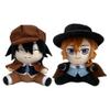 3pcs Anime Figures Pillow Dazai Osamu Sigma Nikolai Gogol Cosplay Stuffed Figures Pillow Cute Manga Characters Throw Pillow Home Decoration view 1