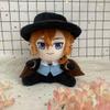 3pcs Anime Figures Pillow Dazai Osamu Sigma Nikolai Gogol Cosplay Stuffed Figures Pillow Cute Manga Characters Throw Pillow Home Decoration view 2