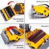 Qcar 1/35 Scale Metal Large Road Roller Toy, Metal Construction Vehicles Model Toy, Outdoor Sandbox Car Toys, Birthday Gift Toddler Boy Kid Child view 2