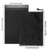 100 Pack Adult Diaper Disposal Bags,Black Disposable Incontinence Pad bags 9.84 x 13.78inches Adult Diapers Disposable Bags with Storage Bag for Adult Diapers,Incontinence Underwear view 4