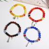 4 pcs Five Horror Night FNAF Bracelet, Freddy Bonnie Chica Foxy Charm Bracelets for Daughter Son Niece Sister Best Friend, Horror Nights Fan Merch Birthday Christmas Halloween Valentines Day Gifts view 2