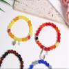 4 pcs Five Horror Night FNAF Bracelet, Freddy Bonnie Chica Foxy Charm Bracelets for Daughter Son Niece Sister Best Friend, Horror Nights Fan Merch Birthday Christmas Halloween Valentines Day Gifts view 3