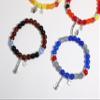 4 pcs Five Horror Night FNAF Bracelet, Freddy Bonnie Chica Foxy Charm Bracelets for Daughter Son Niece Sister Best Friend, Horror Nights Fan Merch Birthday Christmas Halloween Valentines Day Gifts view 4